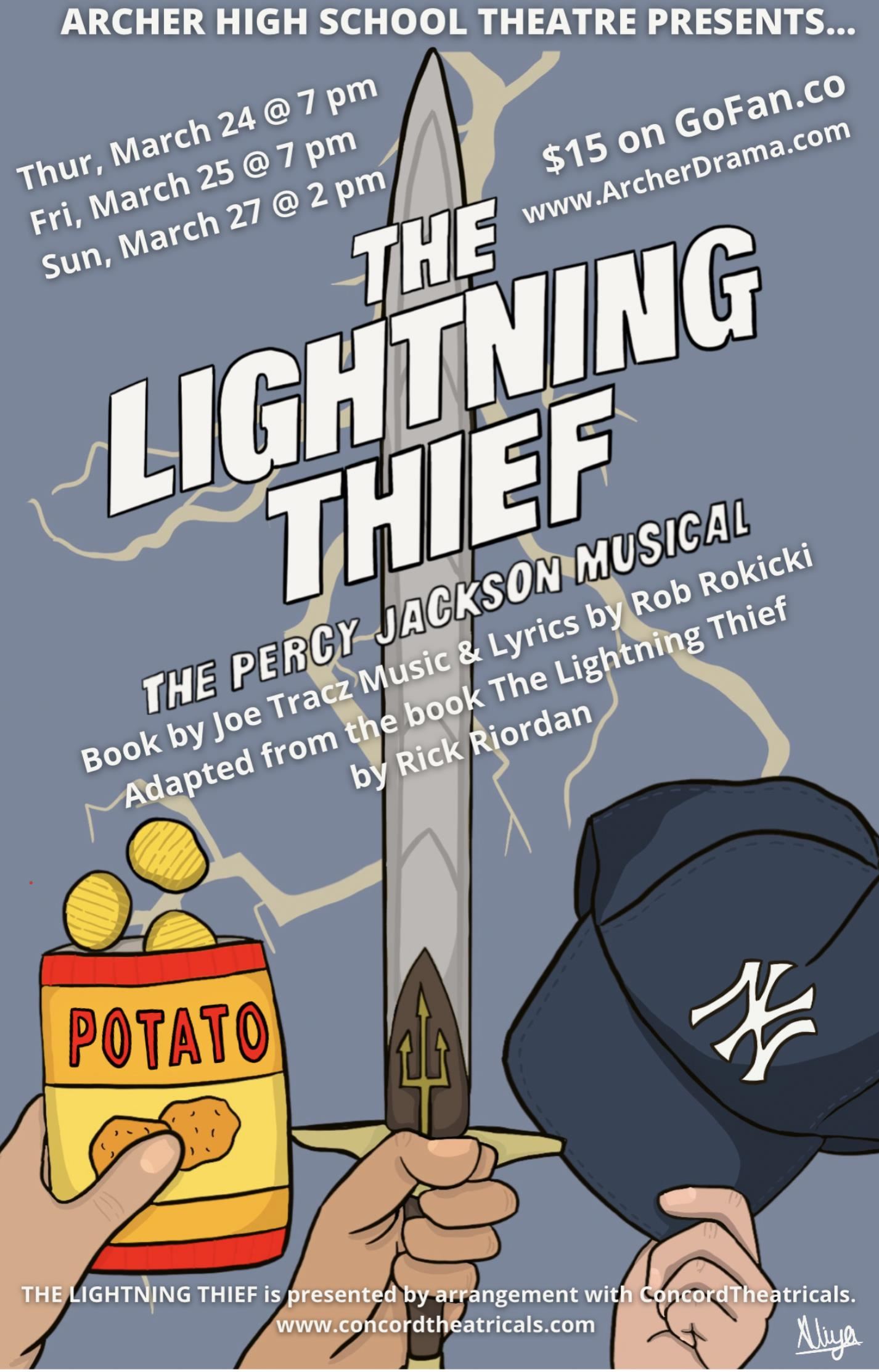 The Lightning Thief poster